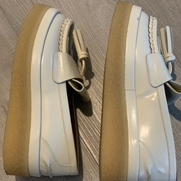 Chloe Beige Leather Loafers (Size 6) - Picture 9 of 9